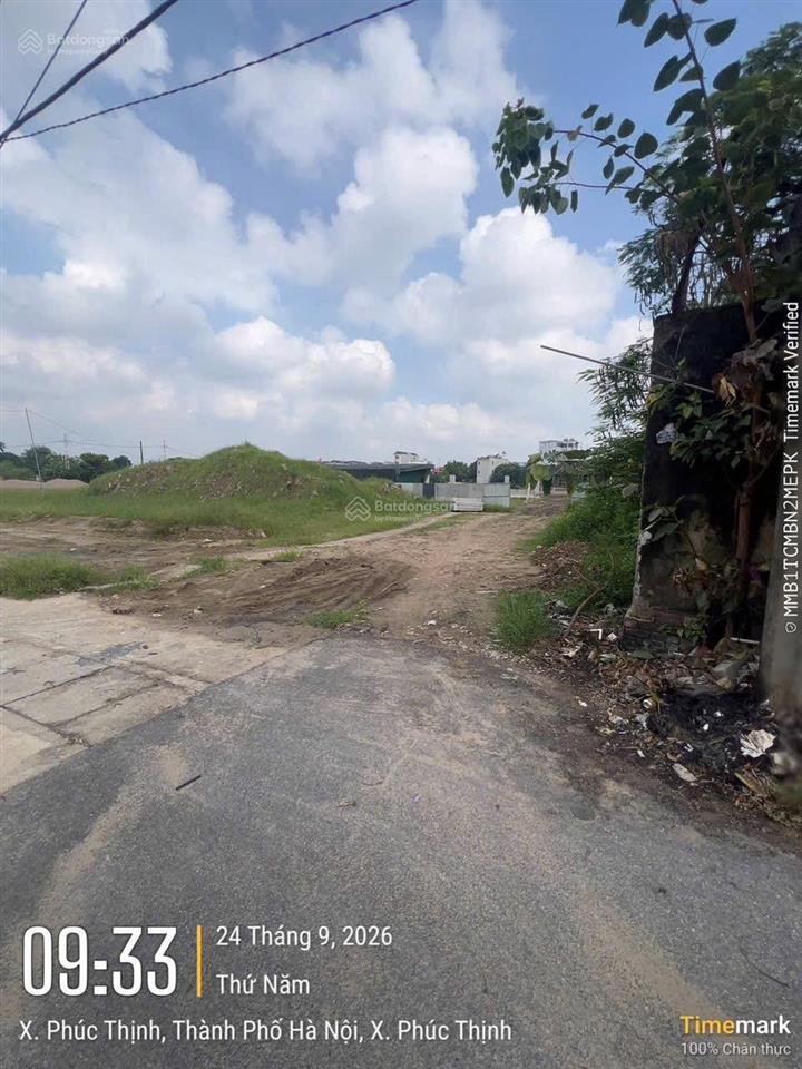 Bán đất đấu giá vân nội đông anh hà nội