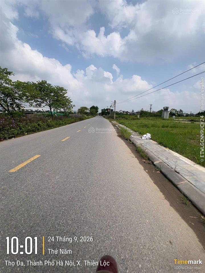 Bán đất đấu giá thôn bắc thiên lộc hà nội (thọ đa kim lỗ đông anh)