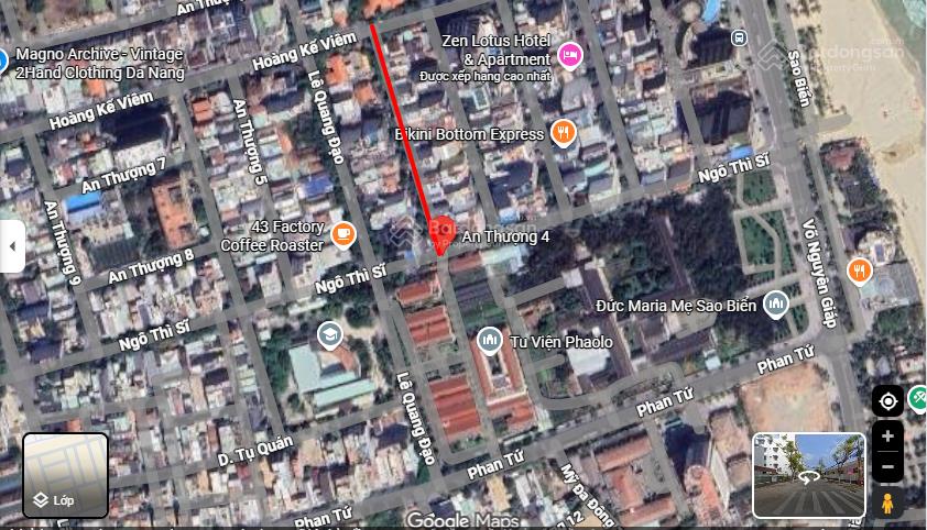 Chào bán cặp tòa căn hộ mặt tiền an thượng 4, ngay lõi phố tây, vị trí kim cương