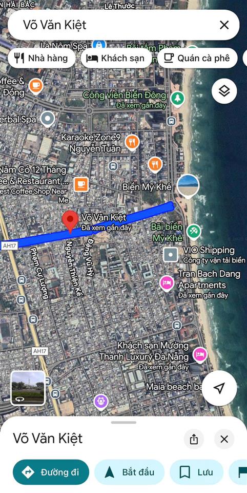 Chuyển nhượng quỹ đất vị trí độc tôn mặt tiền võ văn kiệt, sơn trà.