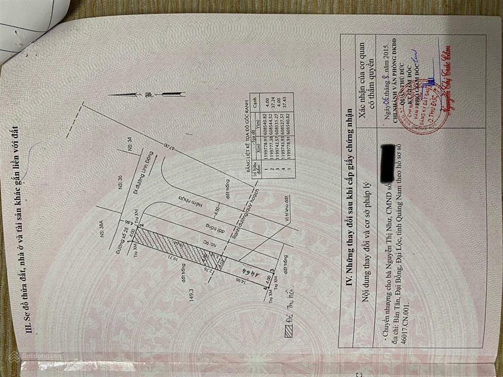 Hàng hiếm mặt đường vành đai 2 ngã 4 trung tâm thủ đức  vị trí đẹp  tiềm năng cao