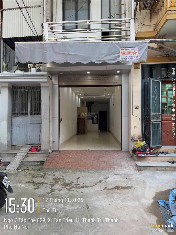 Ảnh thật! bán nhà đẹp gara ôtô phân lô  2 mặt thoáng  53.2m2 yên xá  sát tổng cục 5  giá đầu tư