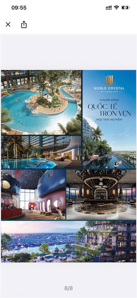 Khám phá noble crystal riverside không gian sống ven sông tại quận 7