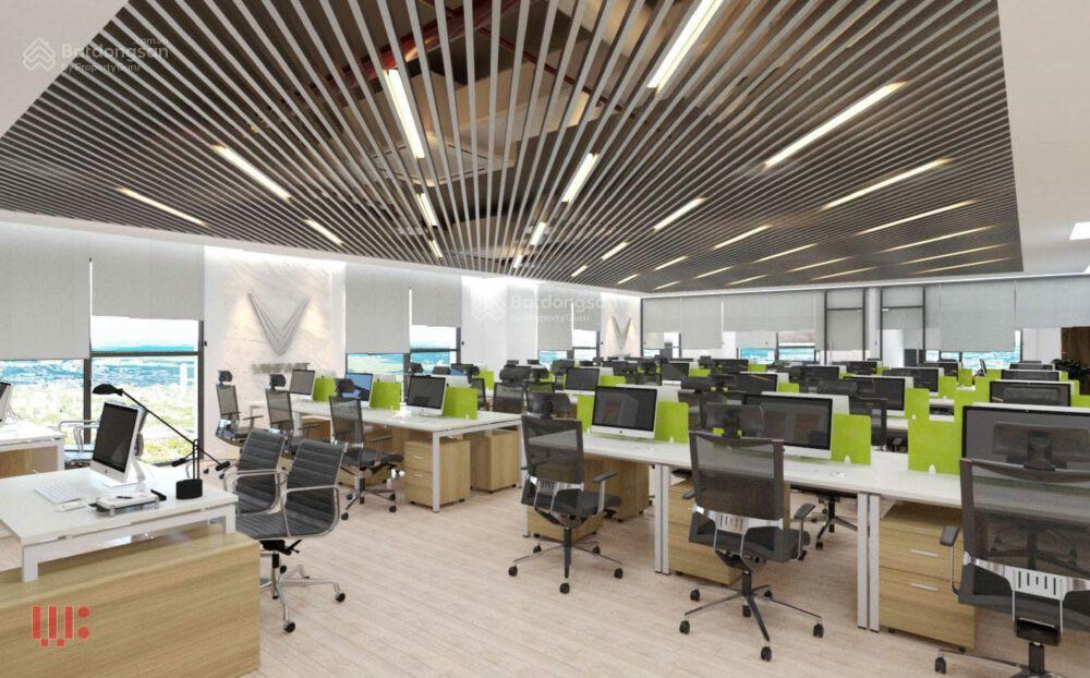 Cho thuê nhà 3.500m2 mặt phố cầu giấy trần cao và rất thoáng