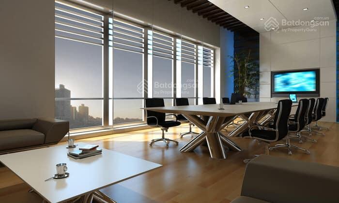 Tòa nhà 220m2 x 7 tầng khu nguyễn hoàng  trần bình chỗ để ô tô thoải mái cho thuê cả ngay