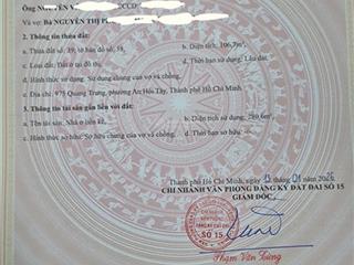 975 quang trung , phường 14 , gò vấp ( an hội đông ) hcm , mặt tiền đường 30m