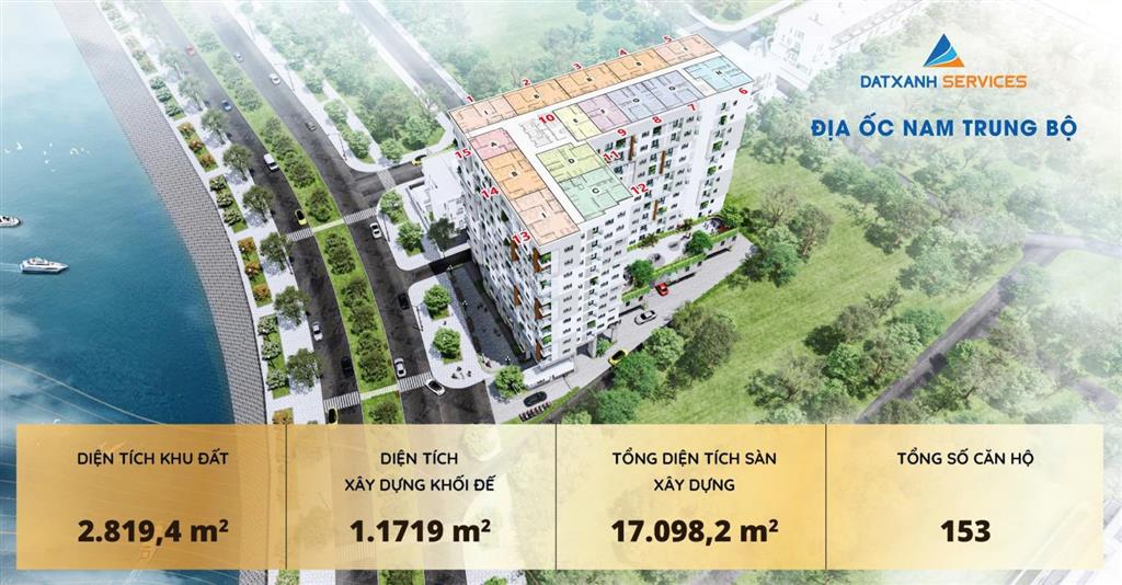 Chính chủ bán căn hộ tầng cao 1pn, dt 45.4m2, hướng nam, giá tốt, nội thất sẵn, dọn vào ở ngay.
