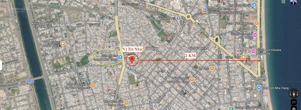 Bán nhà hẻm 3 tầng cao bá quát, trung tâm tp nha trang, gần co.op mart, đầy đủ nội thất, giá tốt
