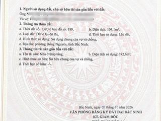 Bán nhà 4 tầng, kinh doanh tốt, trung tâm từ sơn