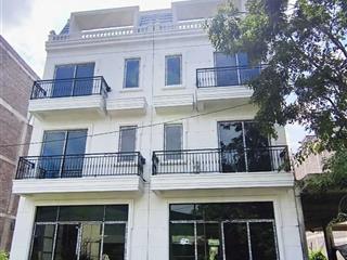 Bán căn shophouse 4 tầng 104m2 mặt tiền 5m sát đh tdtt từ sơn, view sông, đường qh 90m