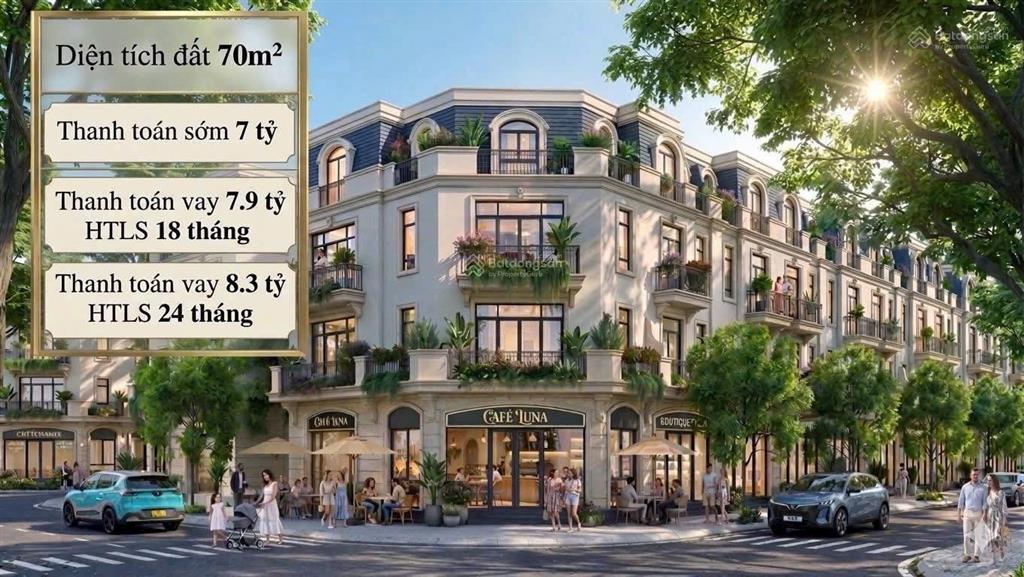 Dòng sản phẩm nhà phố 1 trệt 3 lầu tại vinhomes saigon park