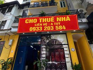 Mbkd nhà hàng cực đẹp 160m² x 4t lõi phố hai bà trưng