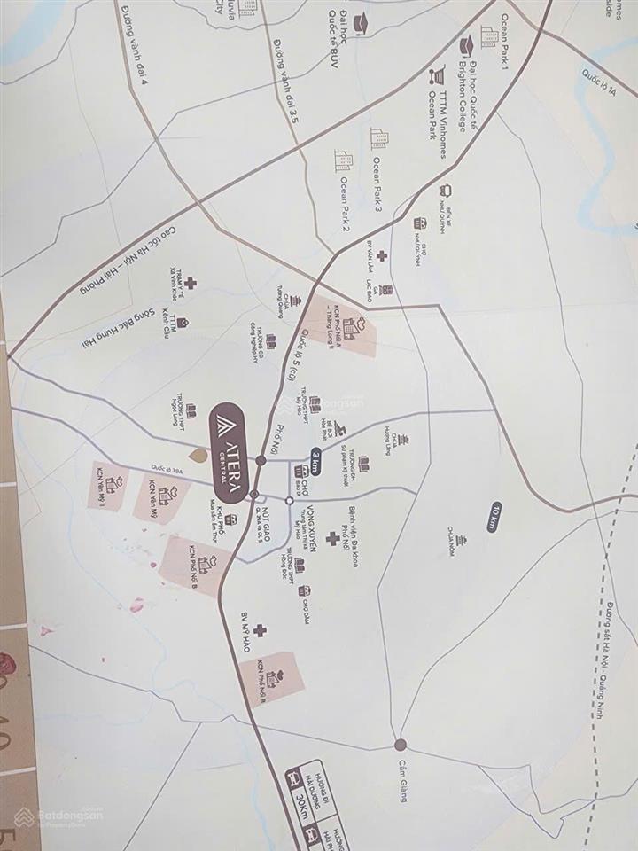 Atera central phố nối hưng yên chung cư cao cấp chuẩn sống toàn diện giá f0