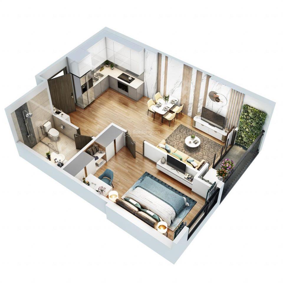 1n+ g6 view nội khu nhìn g5 43m2 giá rẻ