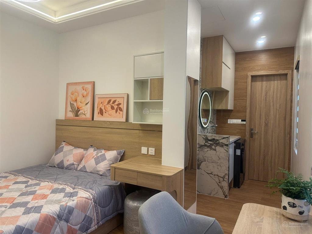 Cho thuê quỹ căn hộ mini tại lô góc 2 mặt ngõ kim đồng  full đồ  pccc chuẩn  15 phút tới hồ gươm