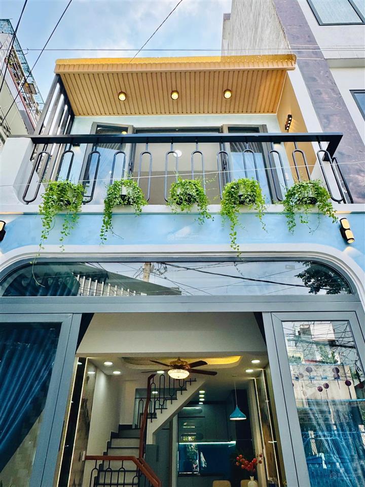 Siêu phẩm phan văn trị, p. bình lợi trung dt 3.3m x 10.5m nở hậu 3.9m, dtcn 35.6m2, dtsd 70m2