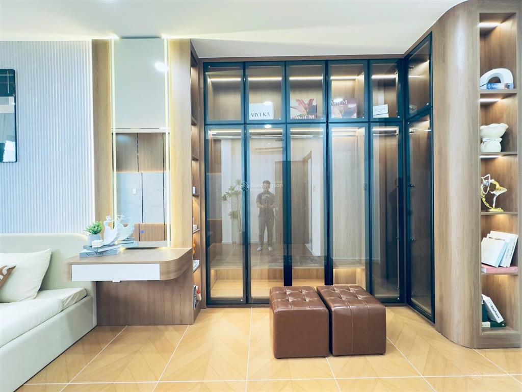 Nhà xây mới đẹp lung linh lý thường kiệt giáp bình thạnh, 3,5m x 12m, nở hậu 4m 41m2 đất, 4 tầng