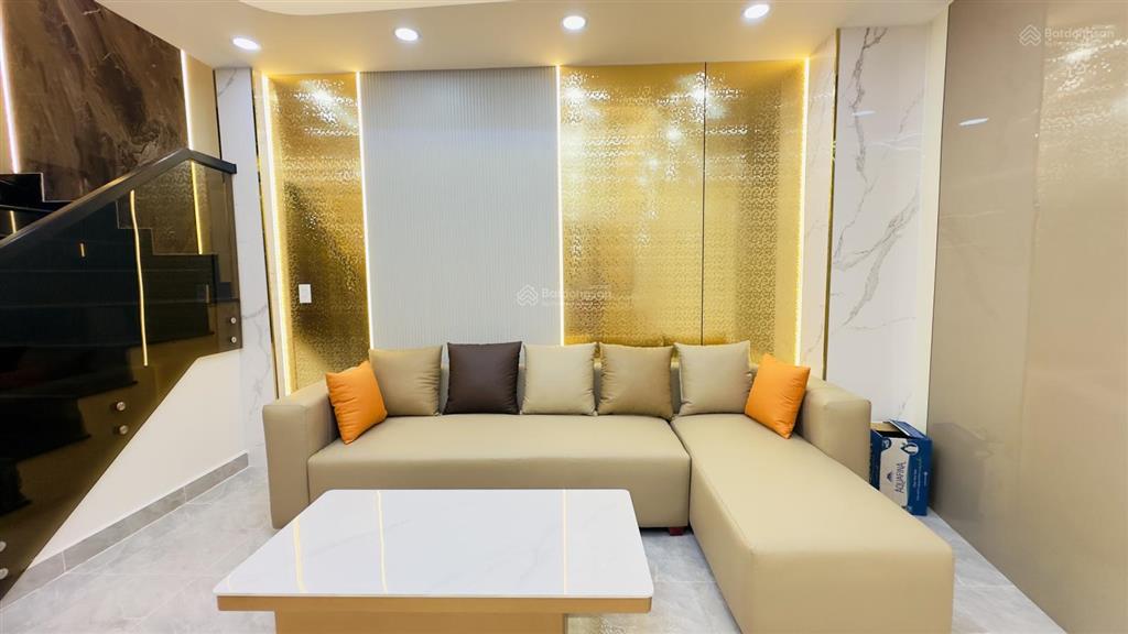 Nhà mới phú nhuận  oto vào nhà  5 tầng  50m2  thang máy chỉ 10.95, 3.85m ( nh 4m ) x 13m 50m2
