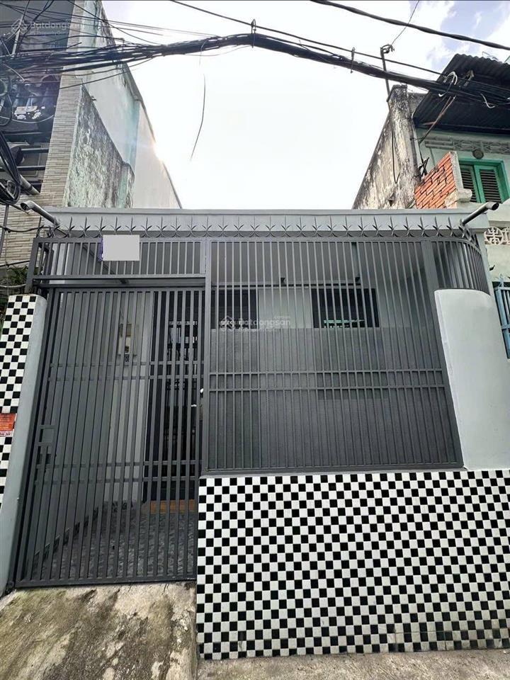 Nhà hẻm thông bùi đình túy  phan văn trị bình thạnh ngang 4m dài 13,54m, nở hậu l 4,9m, cn 55,7m2