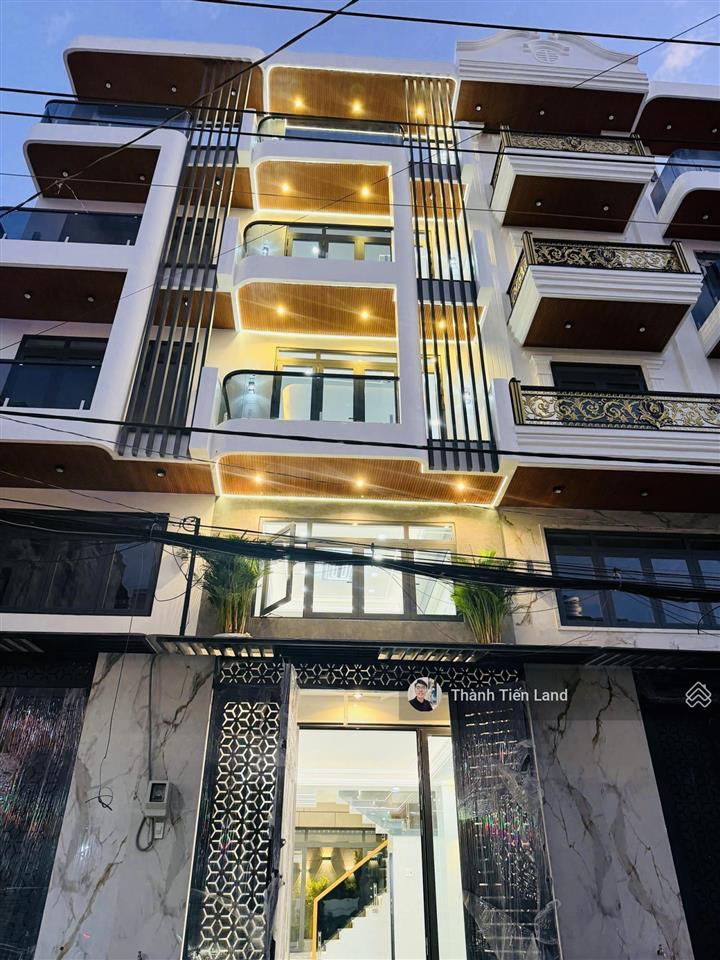 Nhà đẹp bình tân  liền kề aeon mall tân phú, 4.1 x 16m x 5 tầng, 4pn 5wc, sẵn nội thất, nhỉnh ỷ