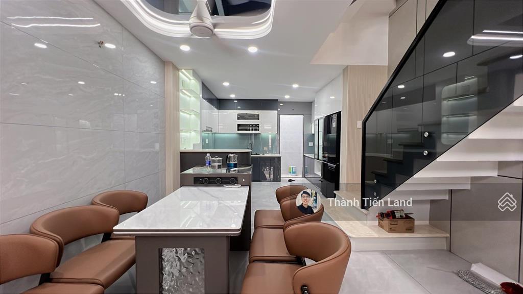 Bán nhà đẹp ở ngay, hxh hương lộ 2  lê văn quới, 4x13m 4 tầng + lửng, full nội thất. chỉ 7.85 tỷ