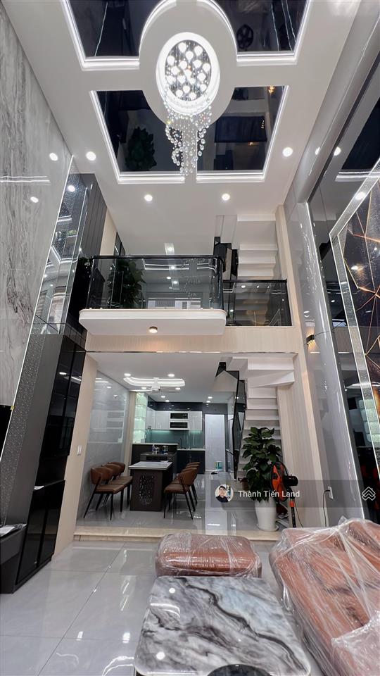 Bán nhà đẹp ở ngay, hxh hương lộ 2  lê văn quới, 4x13m 4 tầng + lửng, full nội thất. chỉ 7.85 tỷ
