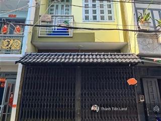 Bán nhà gần đường lê văn quới, ngã tư bốn xã, bình tân. dt 76.6m2, 3 tầng, nở hậu, hxh 5m, sát mt