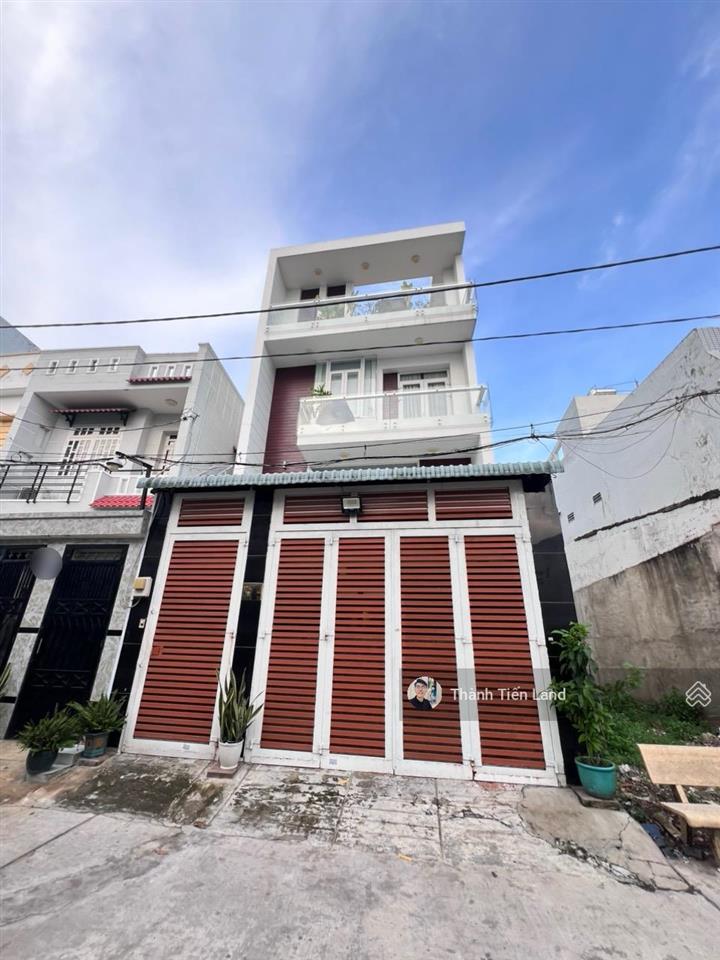 Bán nhà 4 tầng 90.6m2 ngang 6m bề thế, gần lê văn quới, bình tân, hẻm 7m oto