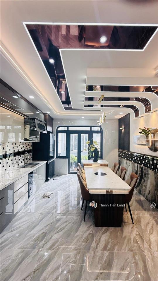 Bán nhà đẹp full nội thất, đường 18b lê văn quới, 55m² x 5 tầng  hẻm 6m sát mặt tiền, 6.x tỷ