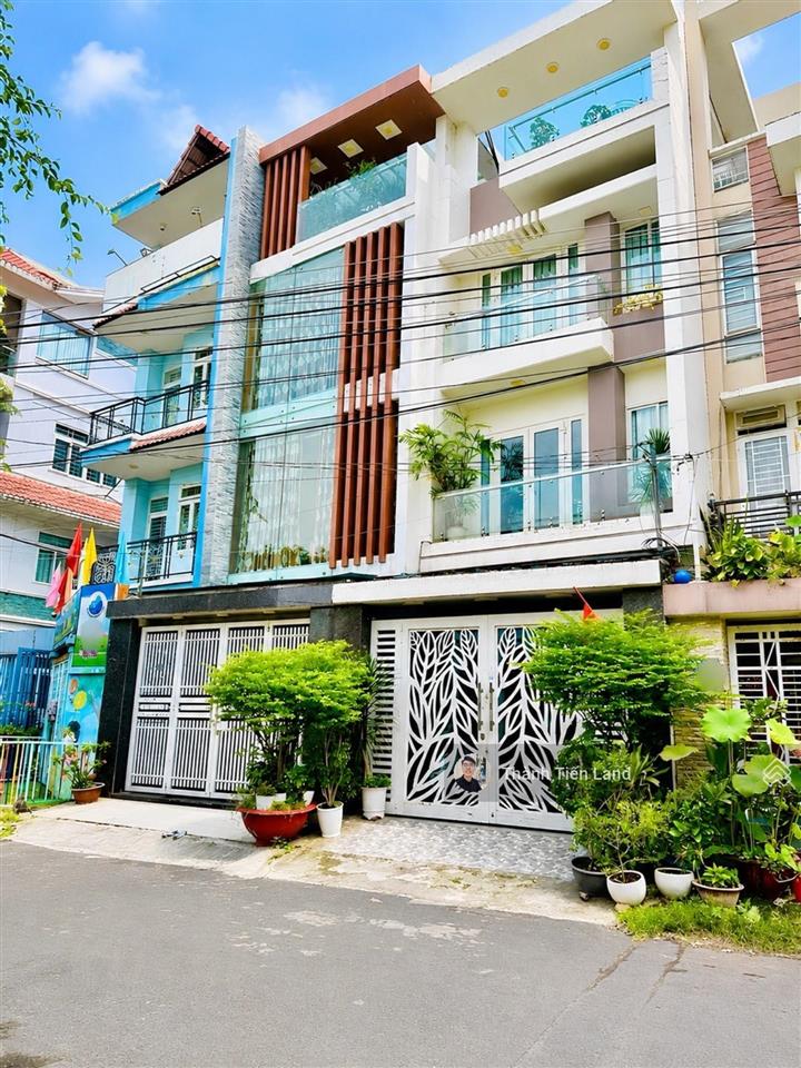 * bán nhà gò dầu tân sơn nhì , dt 75m2, 4 tầng, ngang 4.5m hiếm, hxh 7m view công viên, 2 mặt góc.