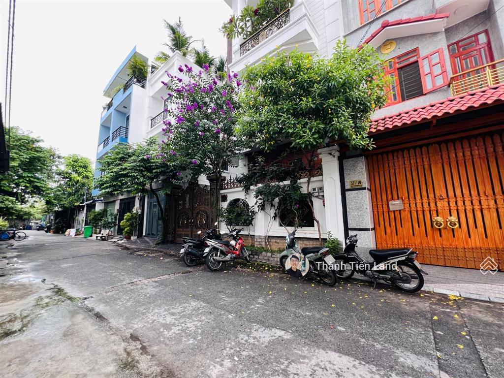 Bán nhà 65m2 / 4 tầng, hẻm 6m khu biệt thự ngay gò xoài, bình hưng hòa a, bình tân.