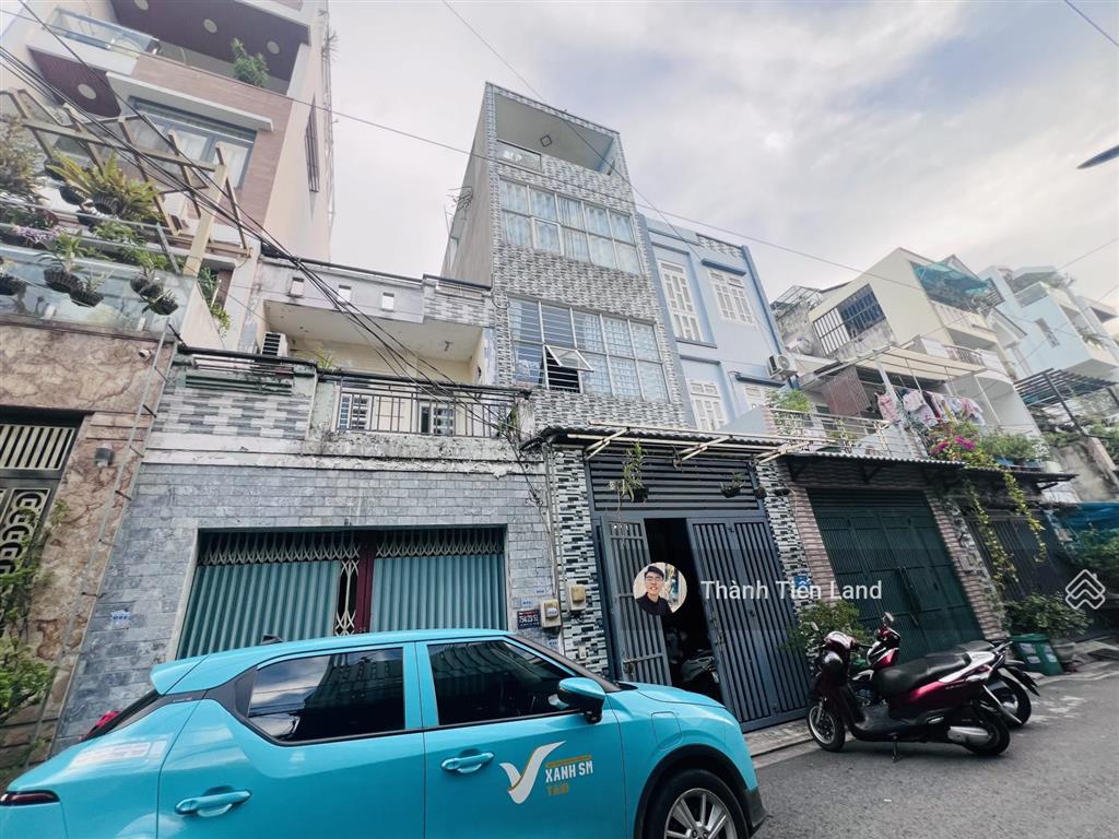 Bán nhà 4 tầng 50m2, hẻm 6m tân kỳ tân quý, gần aeon mall tân phú, vừa ở vừa kinh doanh được.