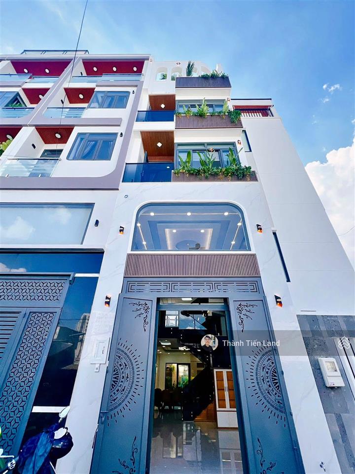Nhà đẹp 5 tầng  50,4m2, ngay bệnh viện bình tân, gần aeon mall. khu tên lửa, full nội thất