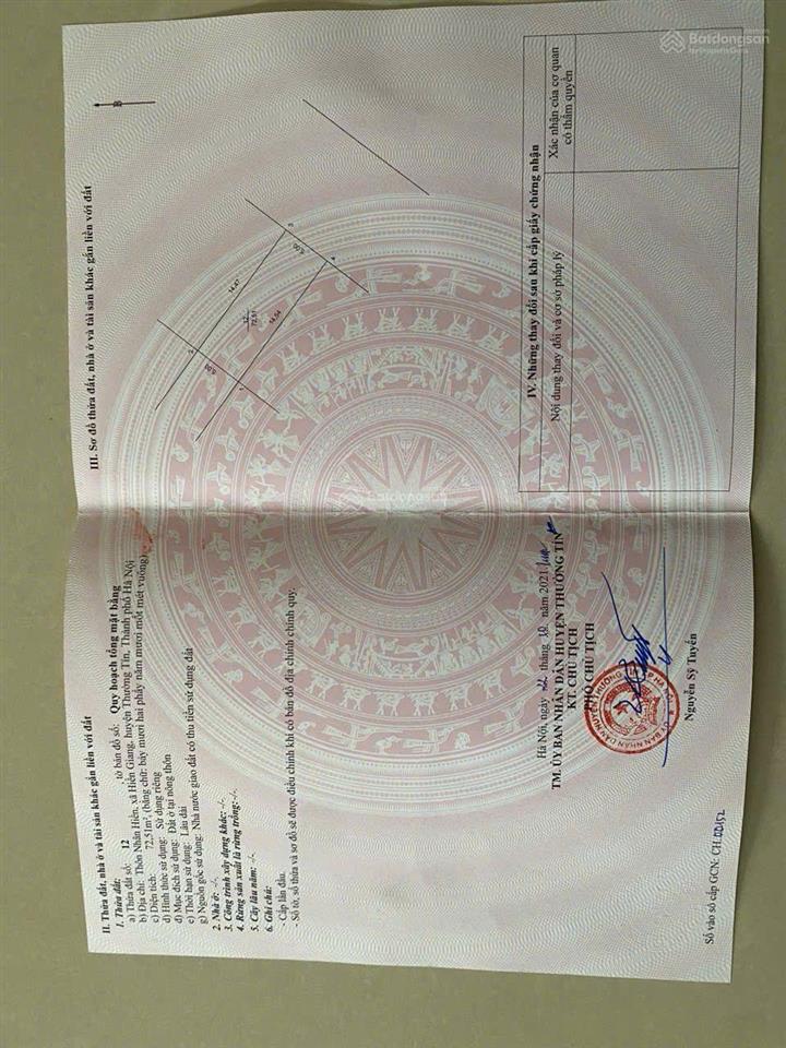 Bán đất đấu giá hiền giang chính chủ
