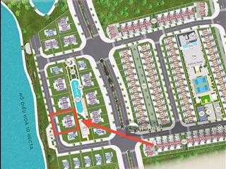 Bán cặp biệt thự mặt hồ hòa lạc city, diện tích sử dụng 1000m², thiết kế có hầm