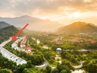 Bán biệt thự khu b xanh villas sẵn sổ đỏ, nhà chưa qua sử dụng cách mặt suối 50m, đơn giá 7xtr/m2