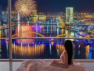 Bán căn hộ studio view trực diện sông hàn, cầu rồng giá 3,2 tỷ, tầng 9 đẹp, giá rẻ nhất thị trường