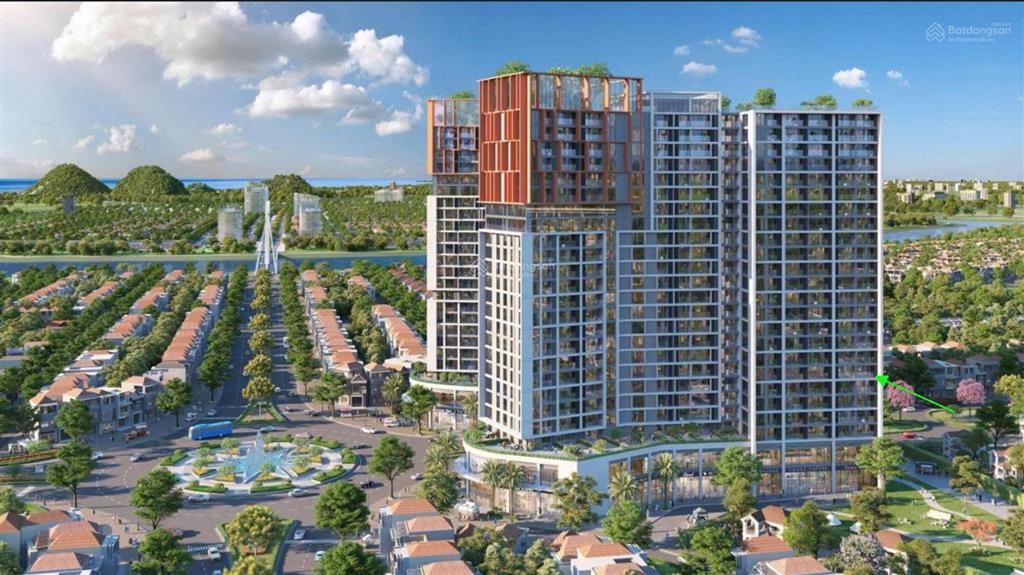 Cắt lỗ 50tr căn 2pn, căn góc, tầng 7, view thành phố, sông, 753 triệu sở hữu, nh hỗ trợ vay 70%