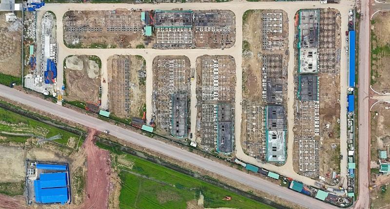 Bán nhà phố lô xẻ khe. diện tích 160 m2. mặt tiền 8m. dự án vsip nghệ an casa flora.  0916 621 ***