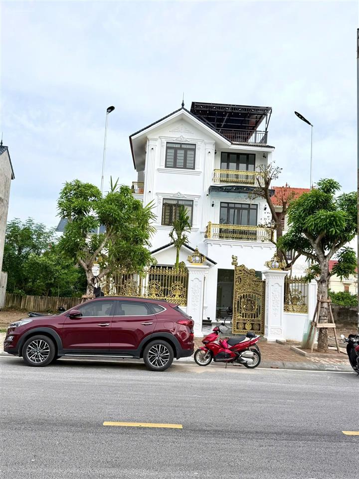 Cần bán biệt thự mê linh anh dũng có thang máy, đường 25m, bìa hồng 2 quyền tại hải phòng