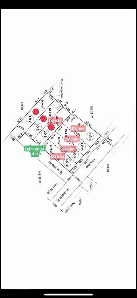 Bán lô đất đẹp 4m x 17m quốc lộ 1k, phường linh xuân, tp thủ đức, tp hcm