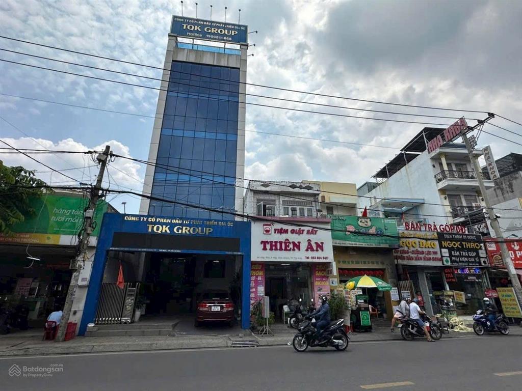 Bán toà nhà 1 hầm 6 tầng hđt 110tr/tháng mặt tiền đường hiệp bình p.hiệp bình chánh tp thủ đức hcm