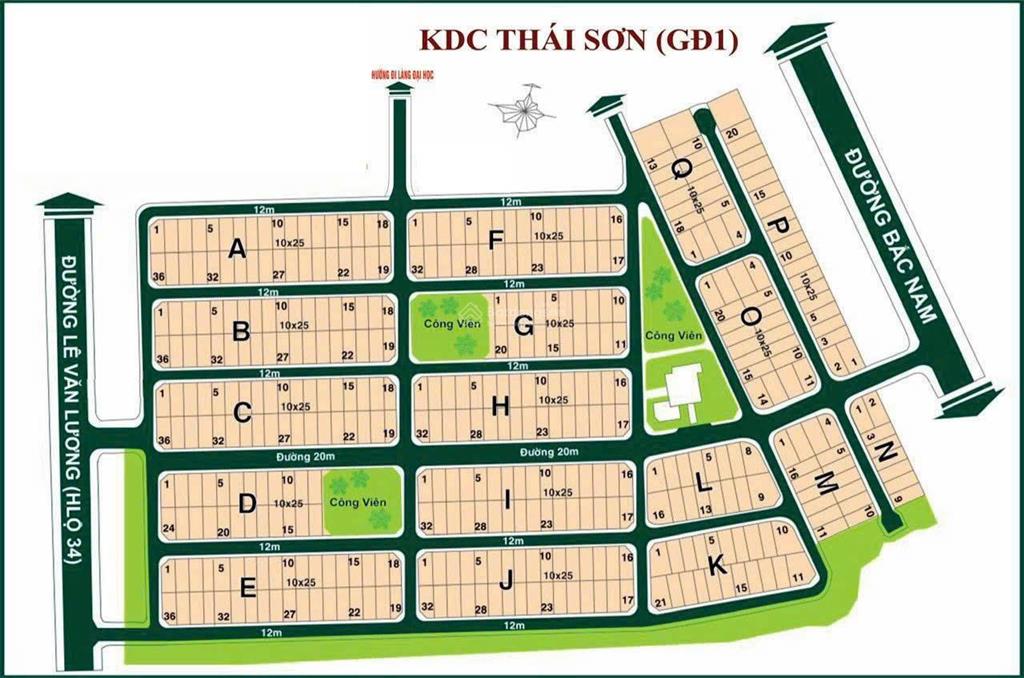 Hàng ngộp vị trí đẹp biệt thự thái sơn chỉ 62tr/m2