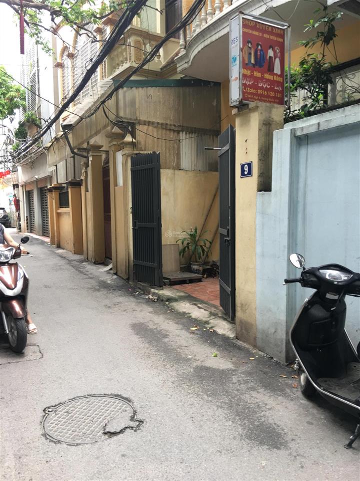 Bán nhà 4 tầng ngõ 1 võ chí công, sổ đỏ 51m2 giá 8,9 tỷ