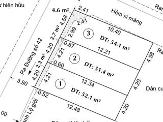 Mở bán lô đất f0 ngay đường 42 hiệp bình chánhthủ đức,giá nhỉnh 4tỷ.
