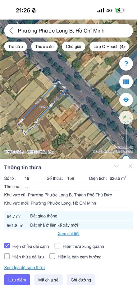 Bán 576m2 đất mặt tiền trần thị điệu, phước long, tp hcm, giá 53,8 tỷ