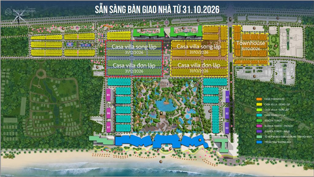Siêu phẩm bất động sản casa song lập blanca city không gian sống thượng lưu tại vũng tàu.