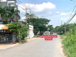 Bán nền góc 2 mặt tiền đường bưng ông thoàn 9,7 tỷ/146m2