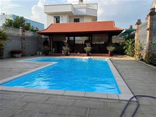 Biệt thự vườn + hồ bơi đường 102 lã xuân oai  22 tỷ