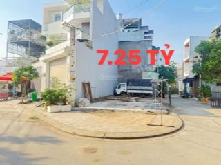 Nền góc 2 mặt tiền kd  đường 8 lò lu 7,25 tỷ/105m2